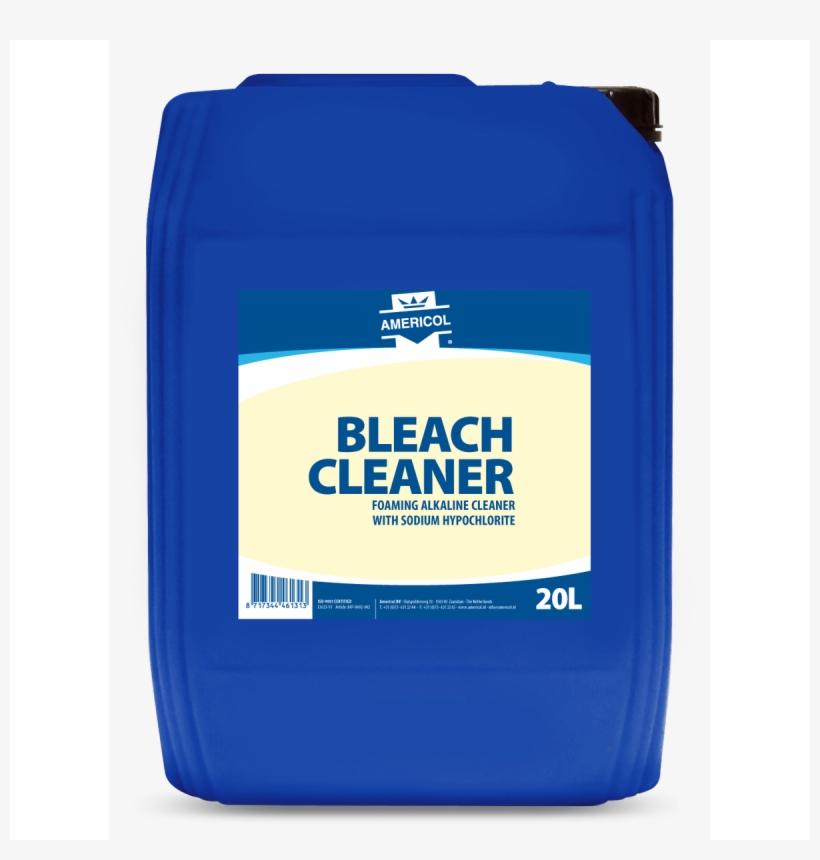 847 Bleachcleaner 20l Vanos - Areca Lubrifiants, transparent png download