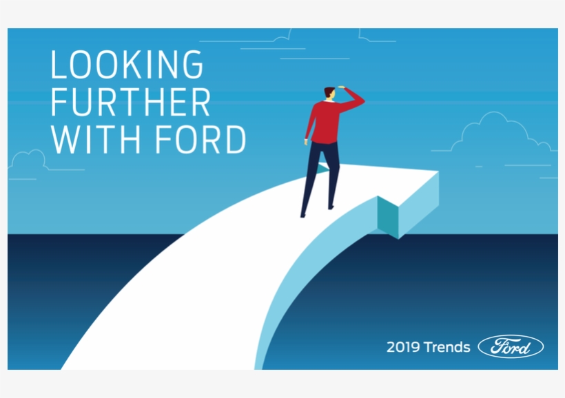 The 2019 Further With Ford Trends Report Is Out, And - Graphic Design, transparent png download