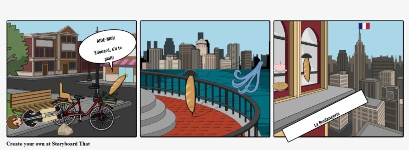 Colette La Baguette - Illustration, transparent png download