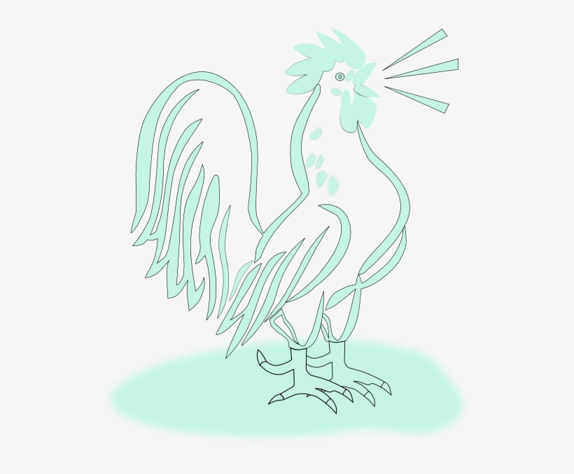How To Set Use Rooster, Green, Outline Icon Png, transparent png download