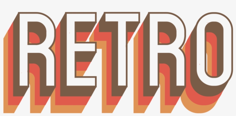 Retro, transparent png download