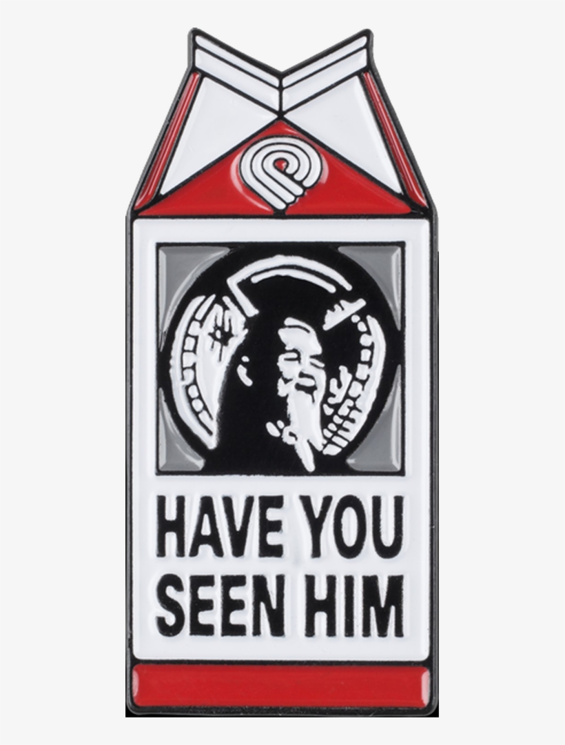 Powell Peralta Animal Chin Milk Carton Lapelement Pin - Would Have Stolen A Whole Orchestra, transparent png download