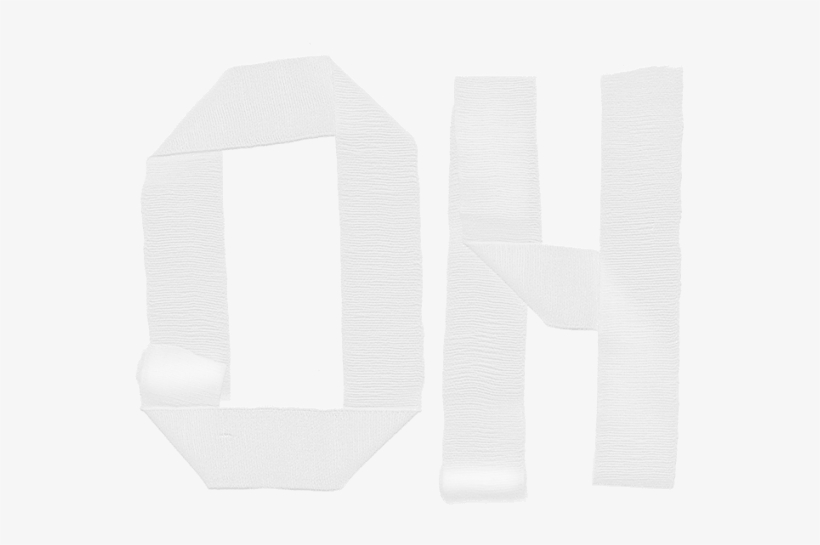 Bandage Font - Monochrome, transparent png download