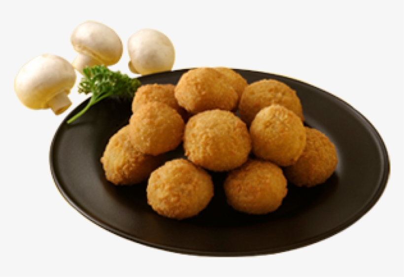 Battered Mushrooms - Fried Mushrooms Png, transparent png download