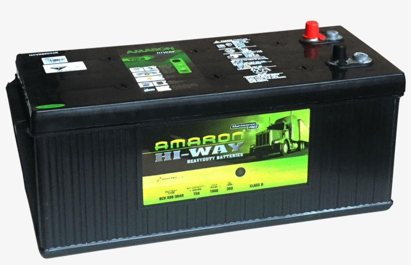 Amaron Battery Pro - Amaron Hi Way Battery, transparent png download