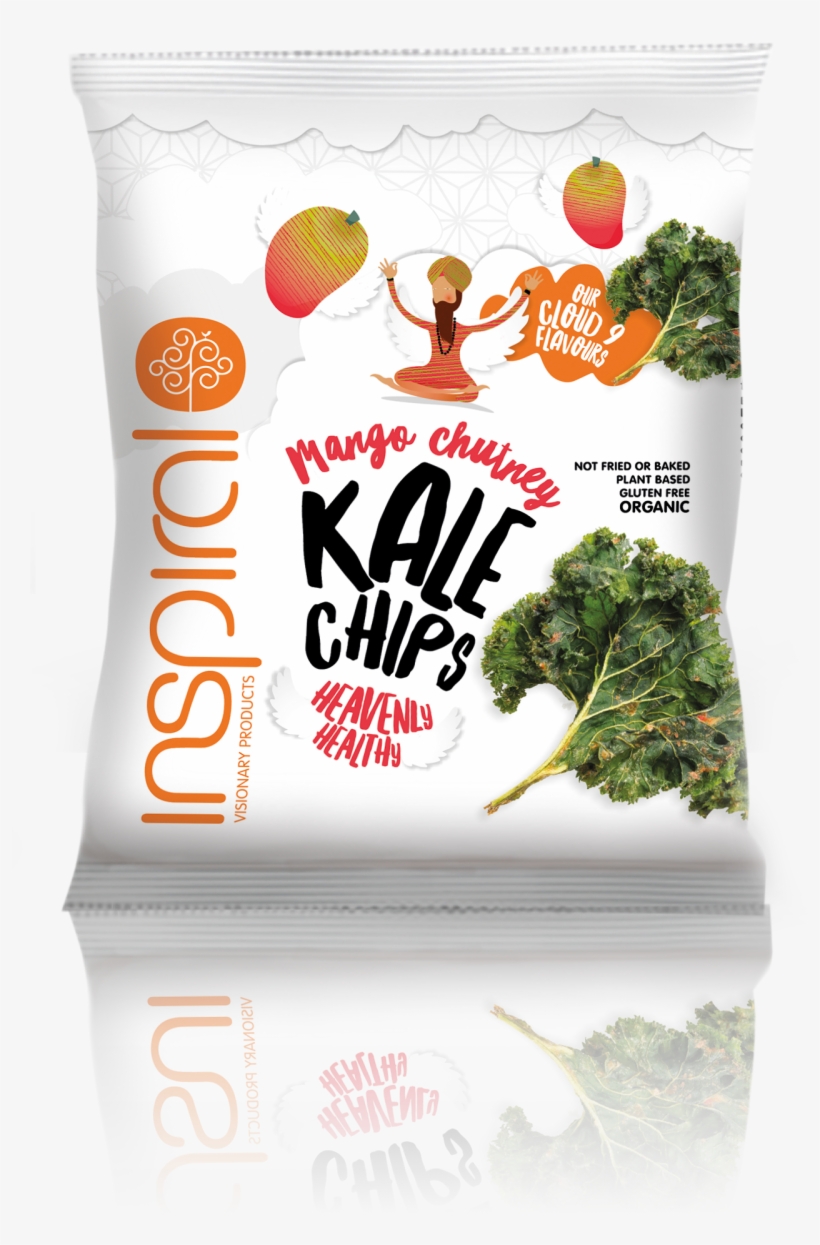 Mango Chutney Kale Chips - Inspiral, transparent png download