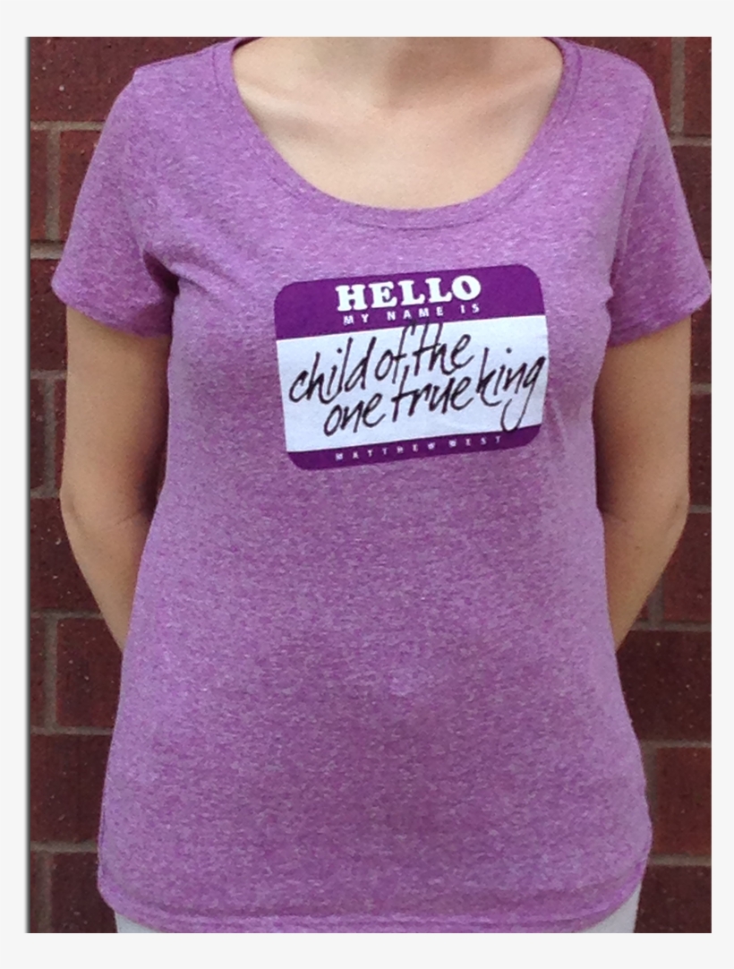 Supernatural Hello My Name Is - Active Shirt, transparent png download