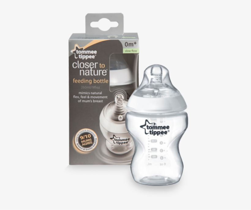 Tommee Tippee 260ml Bottles, transparent png download