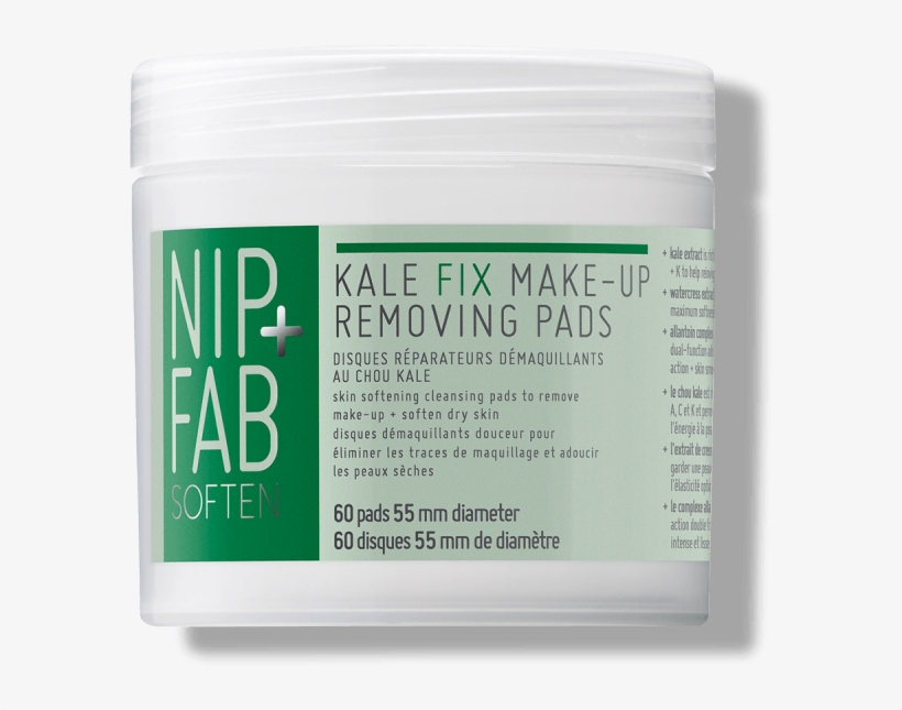 Kale Fix Makeup Removing Pads For Sensitive And Dry - Cosmetics, transparent png download