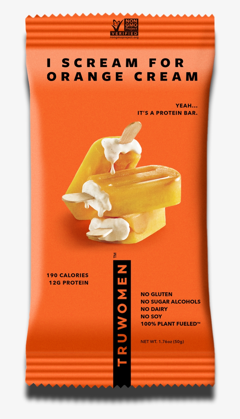 I Scream For Orange Cream - Protein Bar, transparent png download