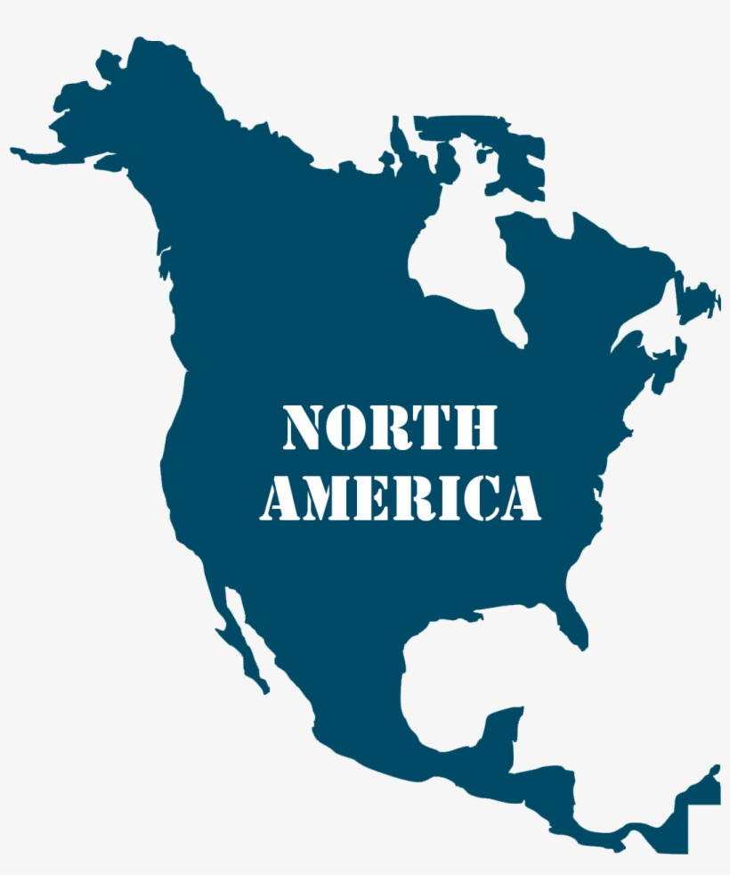 Minerals By Location - Vector North America Png, transparent png download