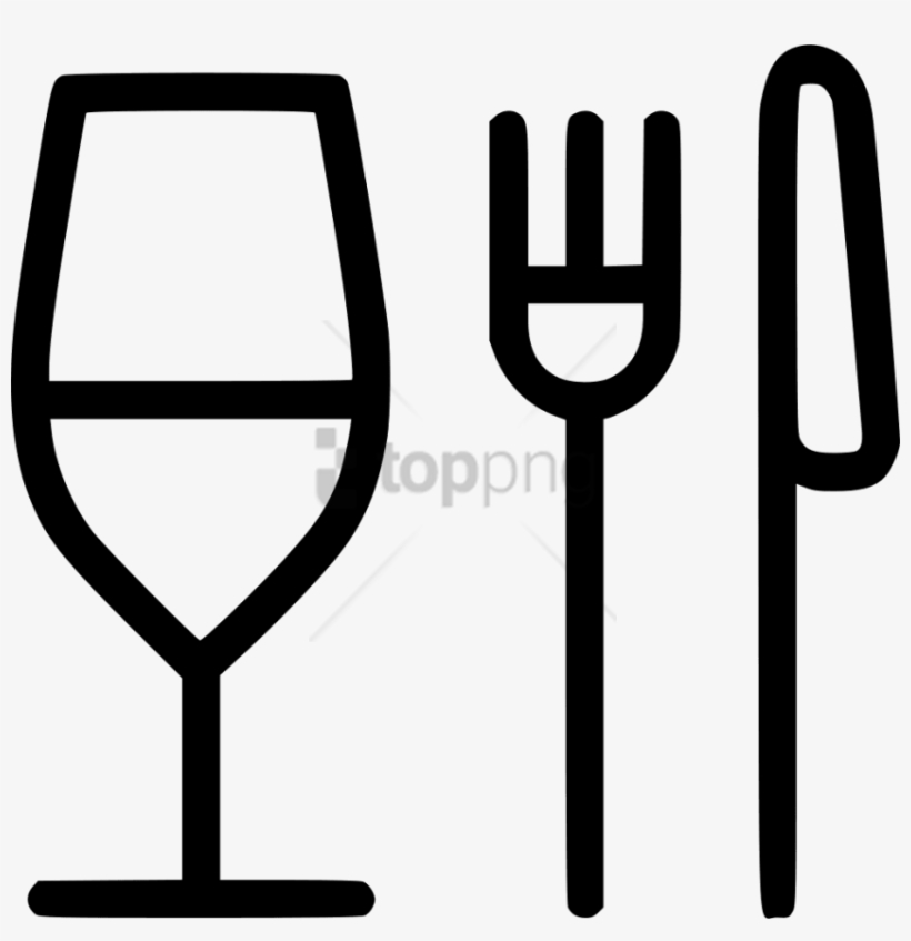 Free Png Food Icon Transparent Png Image With Transparent - Food And Drink Icon Png, transparent png download