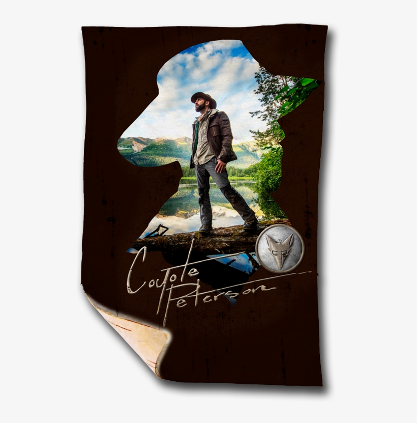 Coyote Peterson - Coyote Peterson Poster Signed, transparent png download