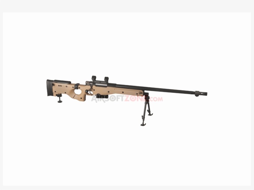 338 Bolt Action Sniper Rifle Desert - Firearm, transparent png download