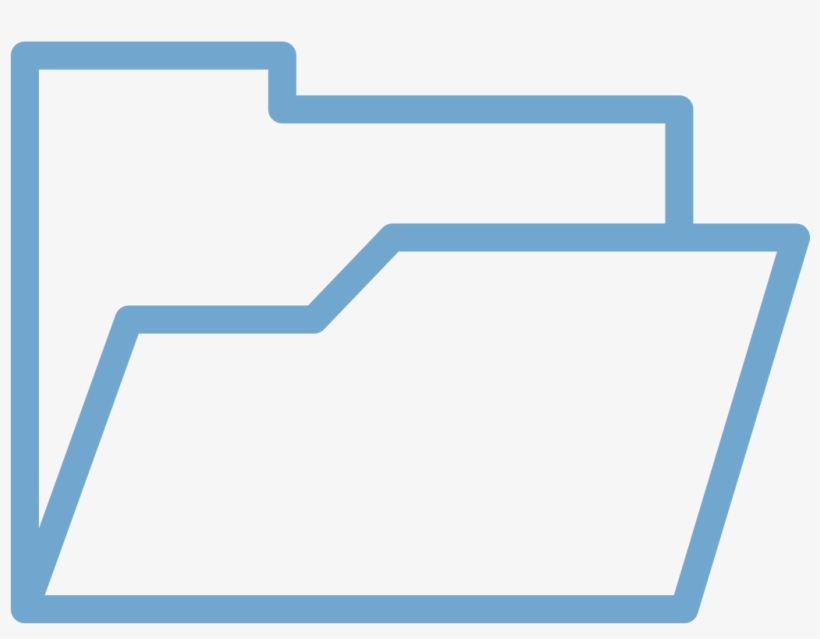 Folder 2 Icon-72a7cf - File Folder Icon Transparent, transparent png download