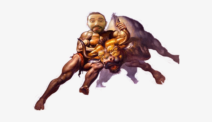 Login Piko Live - Dodgeball Bull Painting, transparent png download