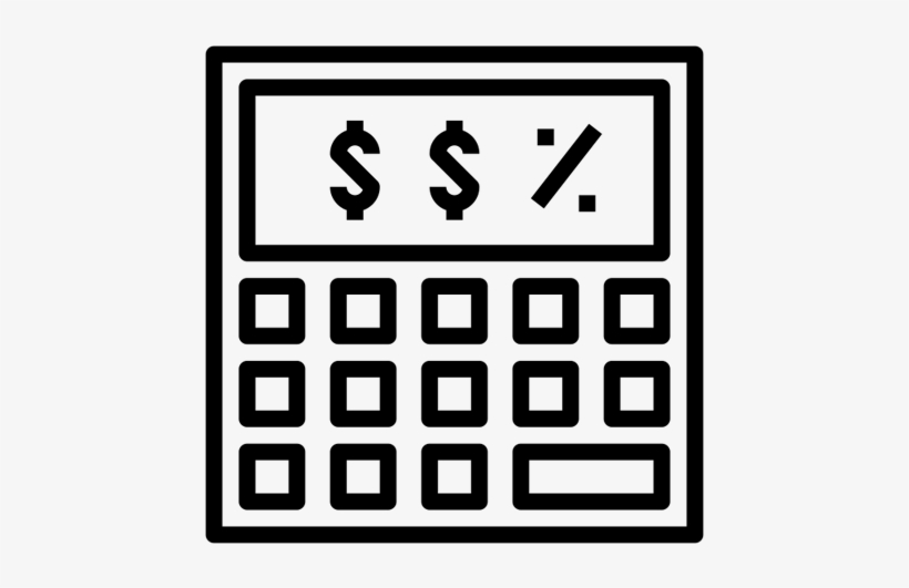 Mortgage Calculator - - Window Glass Icon, transparent png download