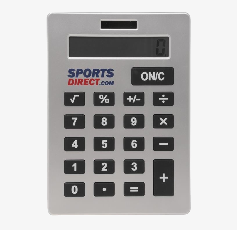 Calculator Free Png Image - Sports Direct Giant Calculator, transparent png download