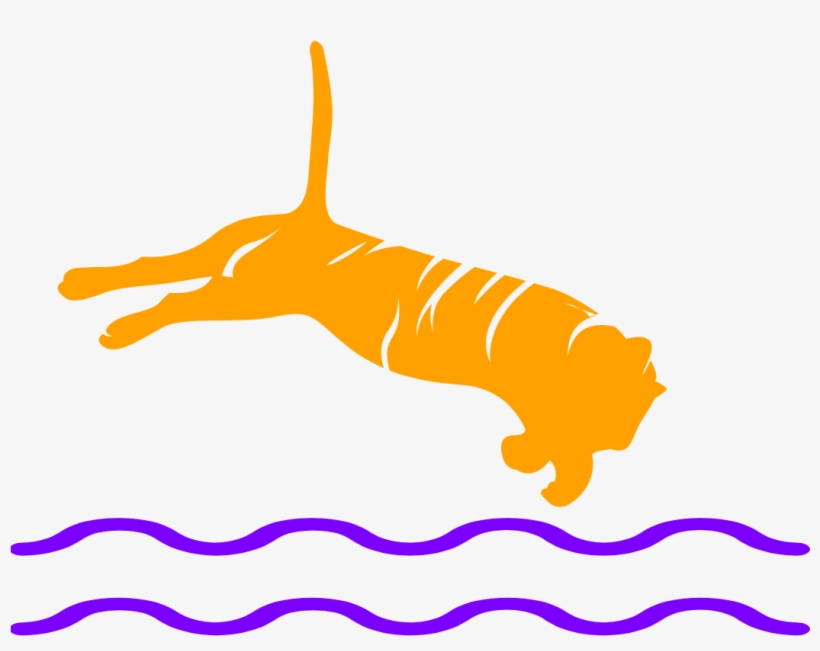 Clemson Club Swimming, transparent png download