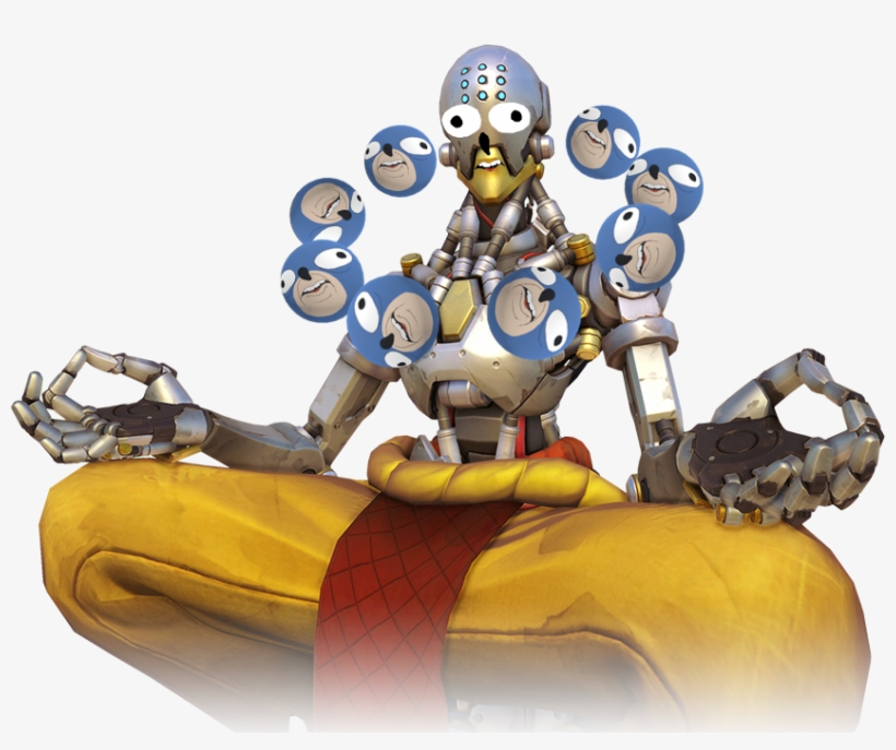 846 X 668 5 - Zenyatta Overwatch, transparent png download