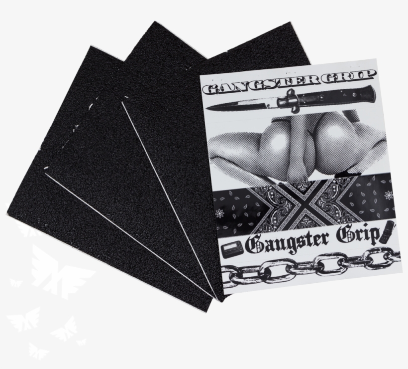 Venom Gangster Grip Tape 3-pack - Monochrome, transparent png download