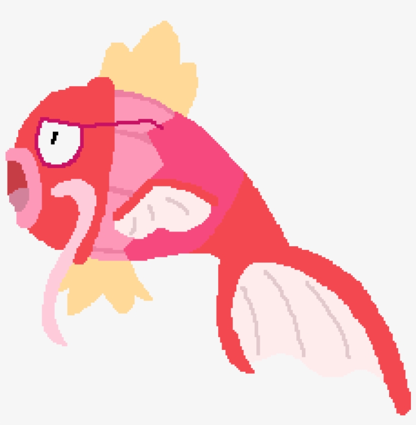 Magikarp Me - Cartoon, transparent png download