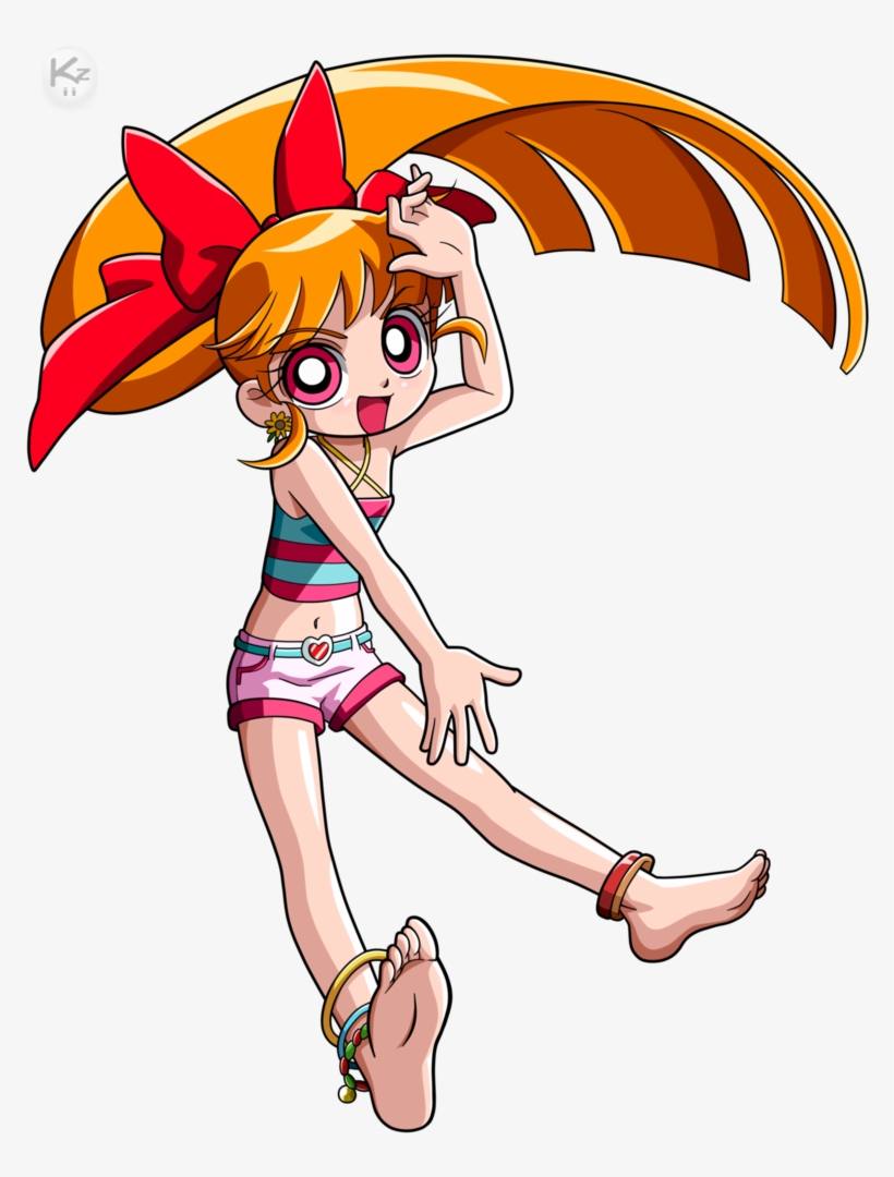 Powerpuff Girls Z Bombon Momoko Akatsutsumi By Krizeii - Powerpuff Girls Z Bombon, transparent png download