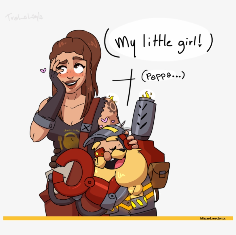 Brigitte Entertainment,фэндомы - Overwatch Brigitte And Torbjorn, transparent png download