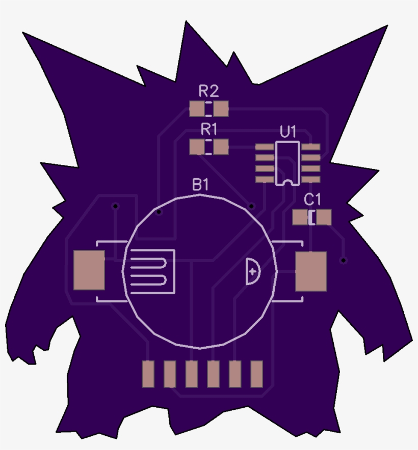 Gengar - Cartoon, transparent png download