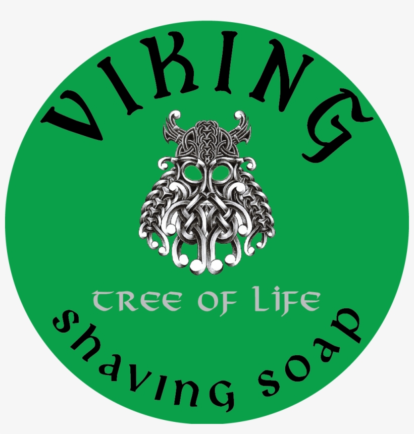 Viking Shaving Soap Tree Of Life - Label, transparent png download
