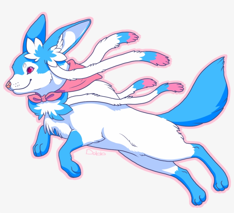 Sylveon Sans - Cartoon, transparent png download