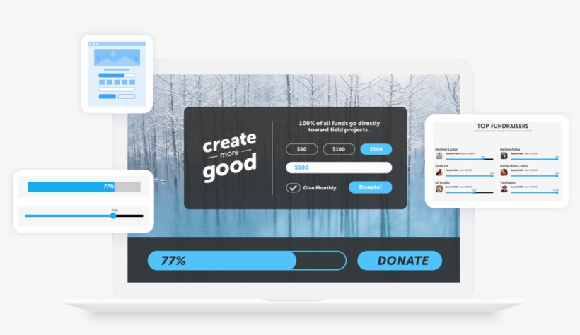 Beautiful Donation Forms For Nonprofits - Computer Program, transparent png download