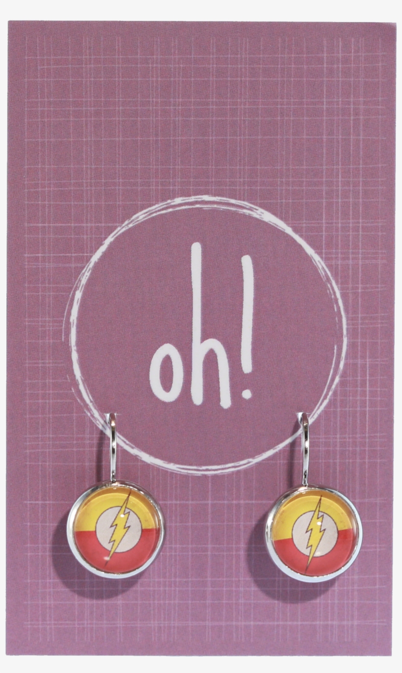 The Flash Earrings - Earrings, transparent png download