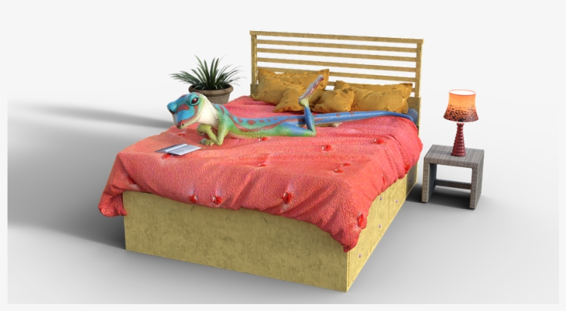 Feel At Home, Cozy, Place To Sleep, Bed, Bedding - Bedroom, transparent png download