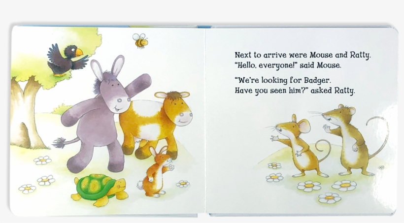 Traditional Padded Board Book - Cartoon, transparent png download