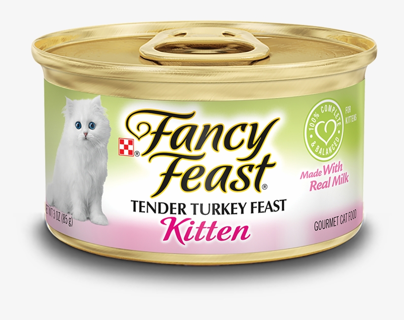 1000 X 600 3 - Fancy Feast Kitten, transparent png download