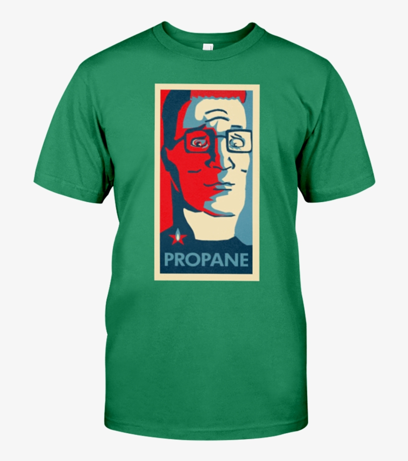 Hank Hill Propane Cotton T Shirt - Hank Hill T Shirt, transparent png download