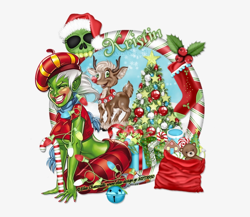 Goblin Grinch - Cartoon, transparent png download