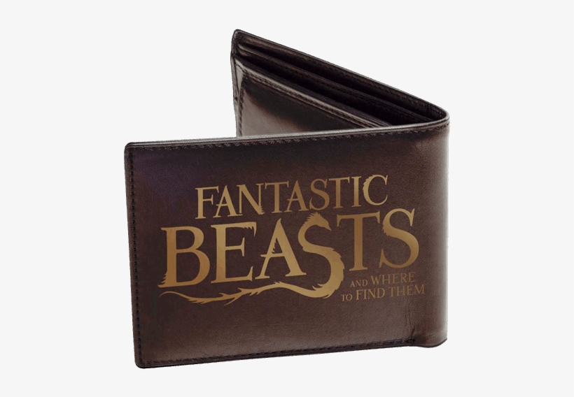 Harry Potter - Fantastic Beasts - Brown Wallet - Wallet, transparent png download
