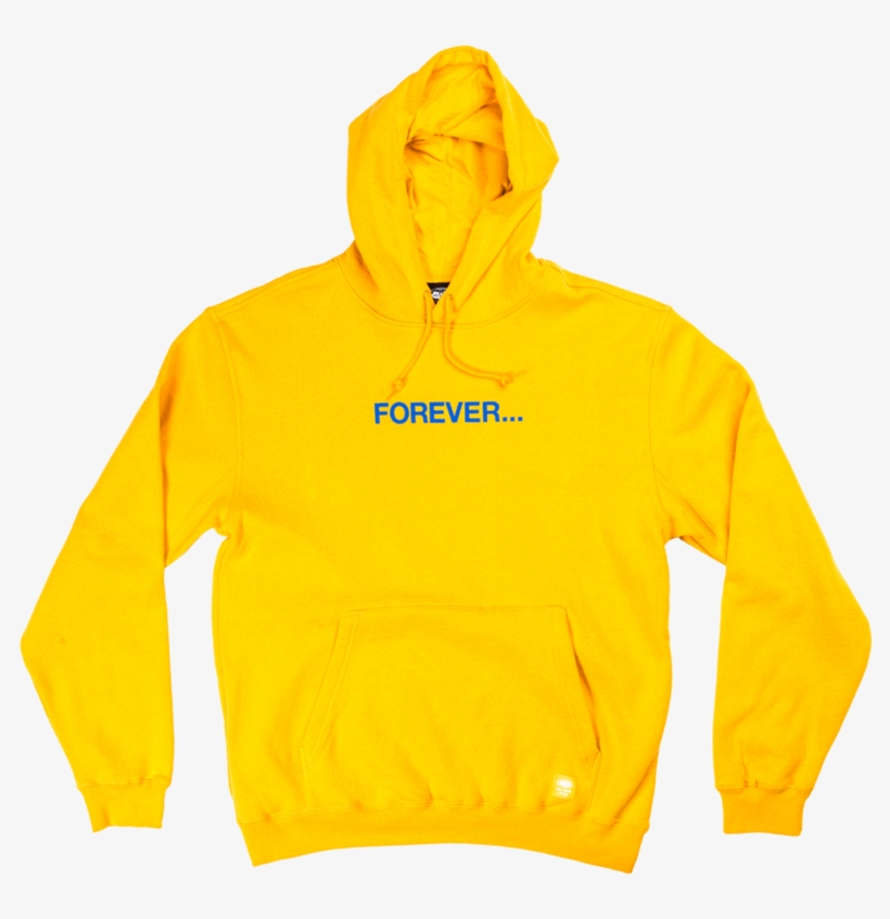 Forever Logo Hoodie - Yellow Hoodie Png, transparent png download