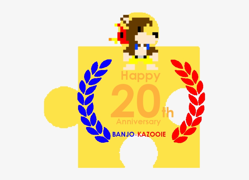 Banner Transparent Stock The Year Of And Kazooie By - Super Mario Bros 25th Anniversary, transparent png download