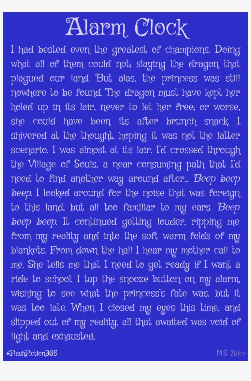 033 Alarm Clock - Deep Sad Text Messages, transparent png download