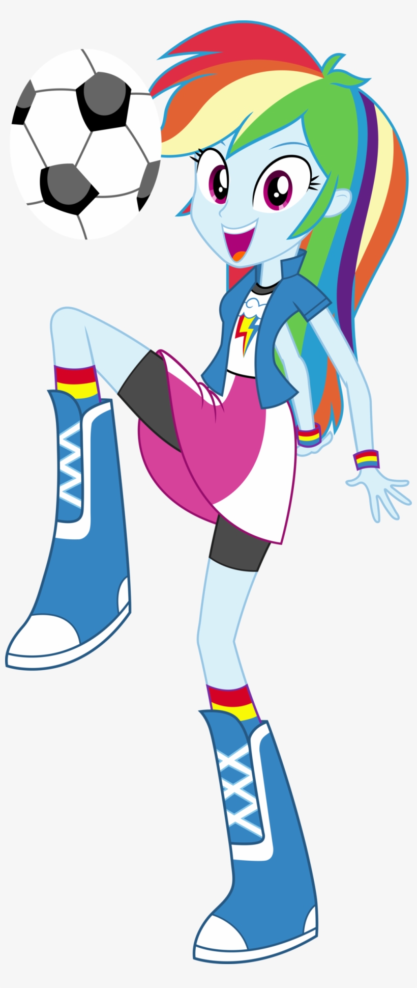 This Article Is About A/an Ally On Power Rangers Equestrian - Equestria Girls Rainbow Dash, transparent png download