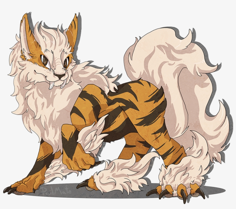Arcanine - Cartoon, transparent png download