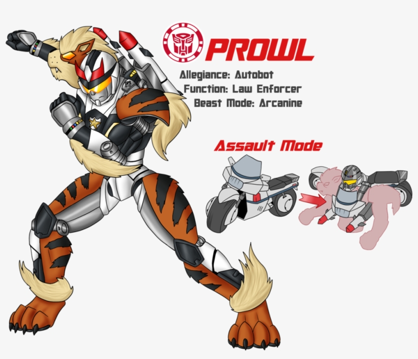'space Sheriff' Prowl - Transformers Prime Fanart Autobot, transparent png download