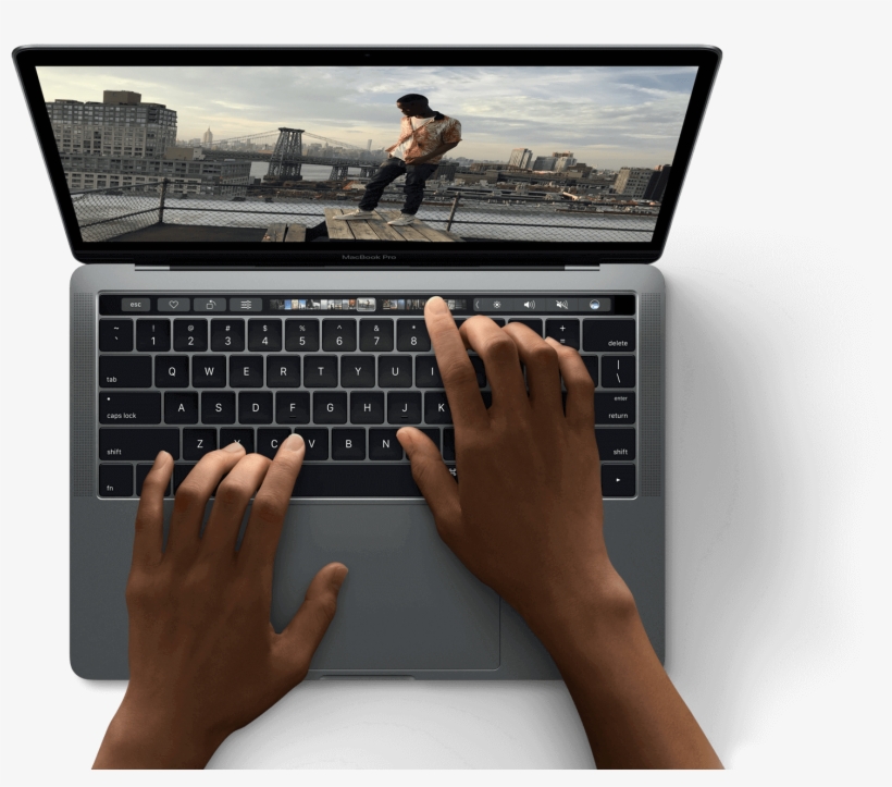 And For The First Time, Touch Id Is Available On A - Abans Macbook Pro Prices, transparent png download