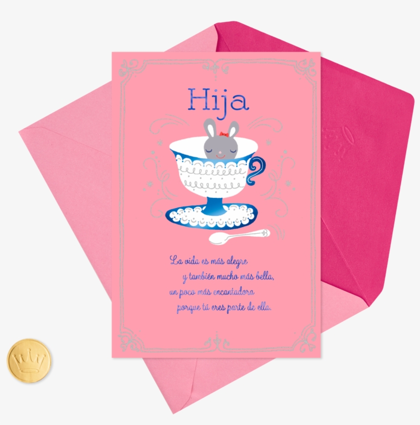 Extra Sweetness Spanish-language Birthday Card For - Paper, transparent png download