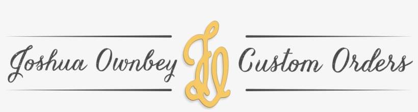 Joshua Ownbey Custom Orders - Calligraphy, transparent png download