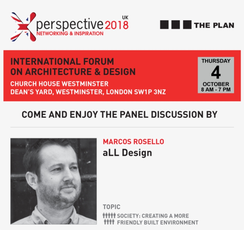 Marcos Rosello @ Perspective 2018 The Plan - Plan Of Building, transparent png download