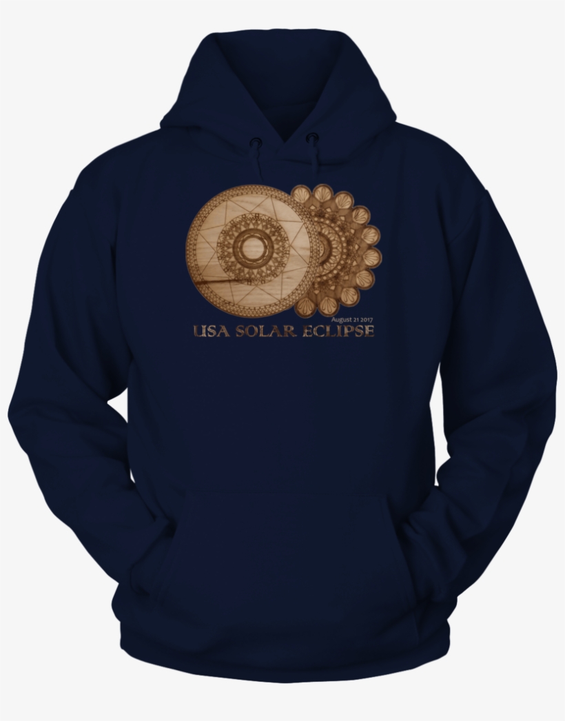 Usa Solar Eclipse August 21 2017 Wood Grain Front Picture - Pittsburgh Steelers Female T Shirts, transparent png download